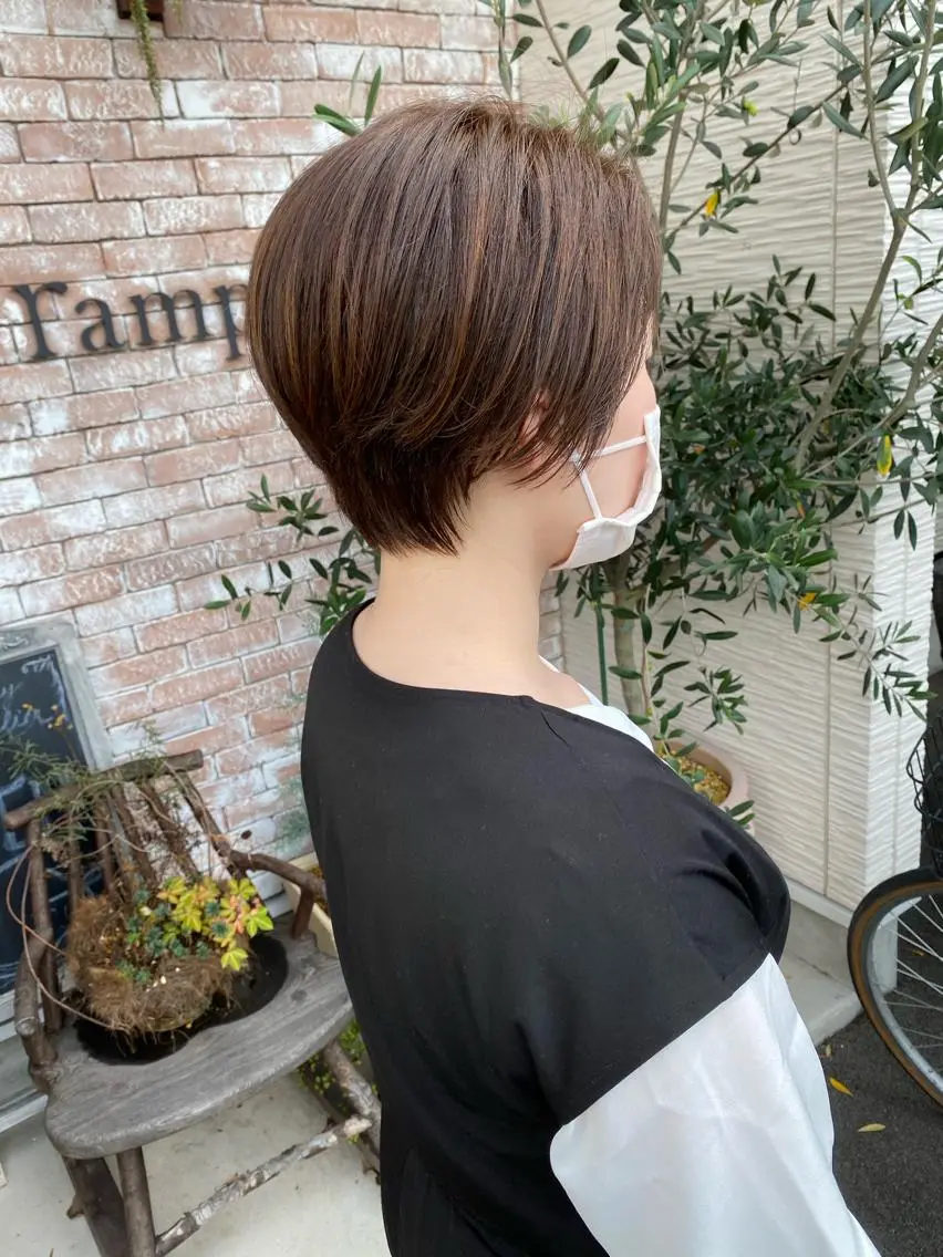 ショート カラー ハイライトカラー ハイライト 【浜松・豊橋】 ニシモトのヘアスタイル