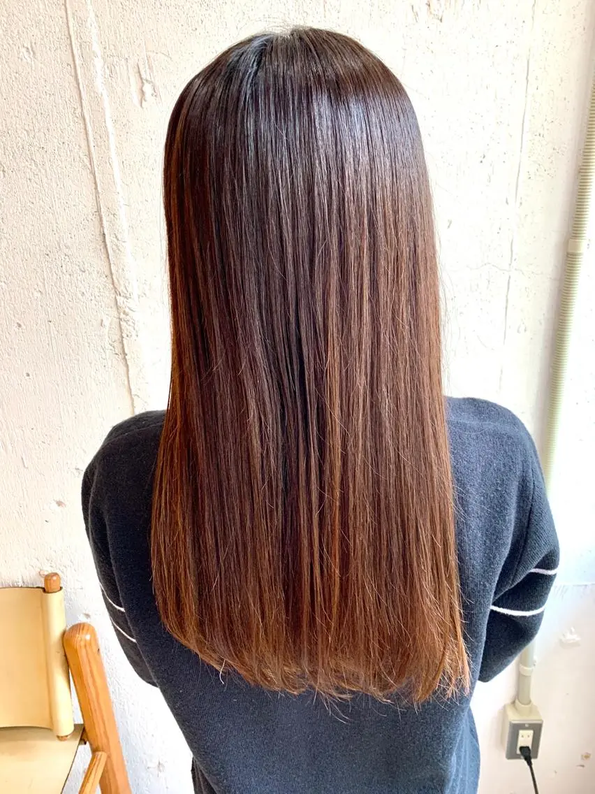 ロング トリートメント ヘアカラー トリートメント 💛丁寧さNo.🥇 🧸片山智裕💛のヘアスタイル