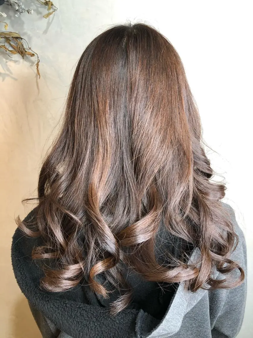 カラー バイオレットカラー カット ヘアカラー トリートメント ISHIMORI  のヘアスタイル