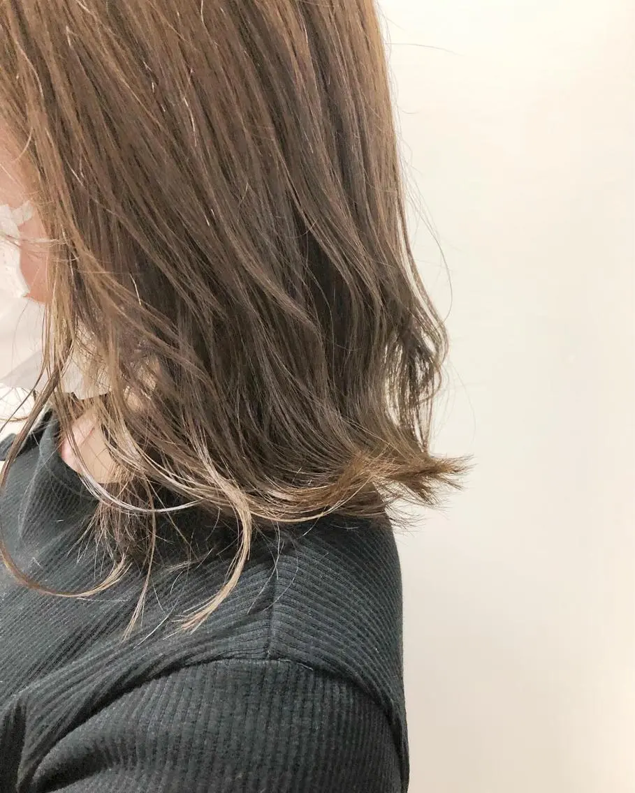 ミディアム カラー ヘアアレンジ カット ヘアカラー トリートメント メンズ特化✂️栗原 侑也のヘアスタイル