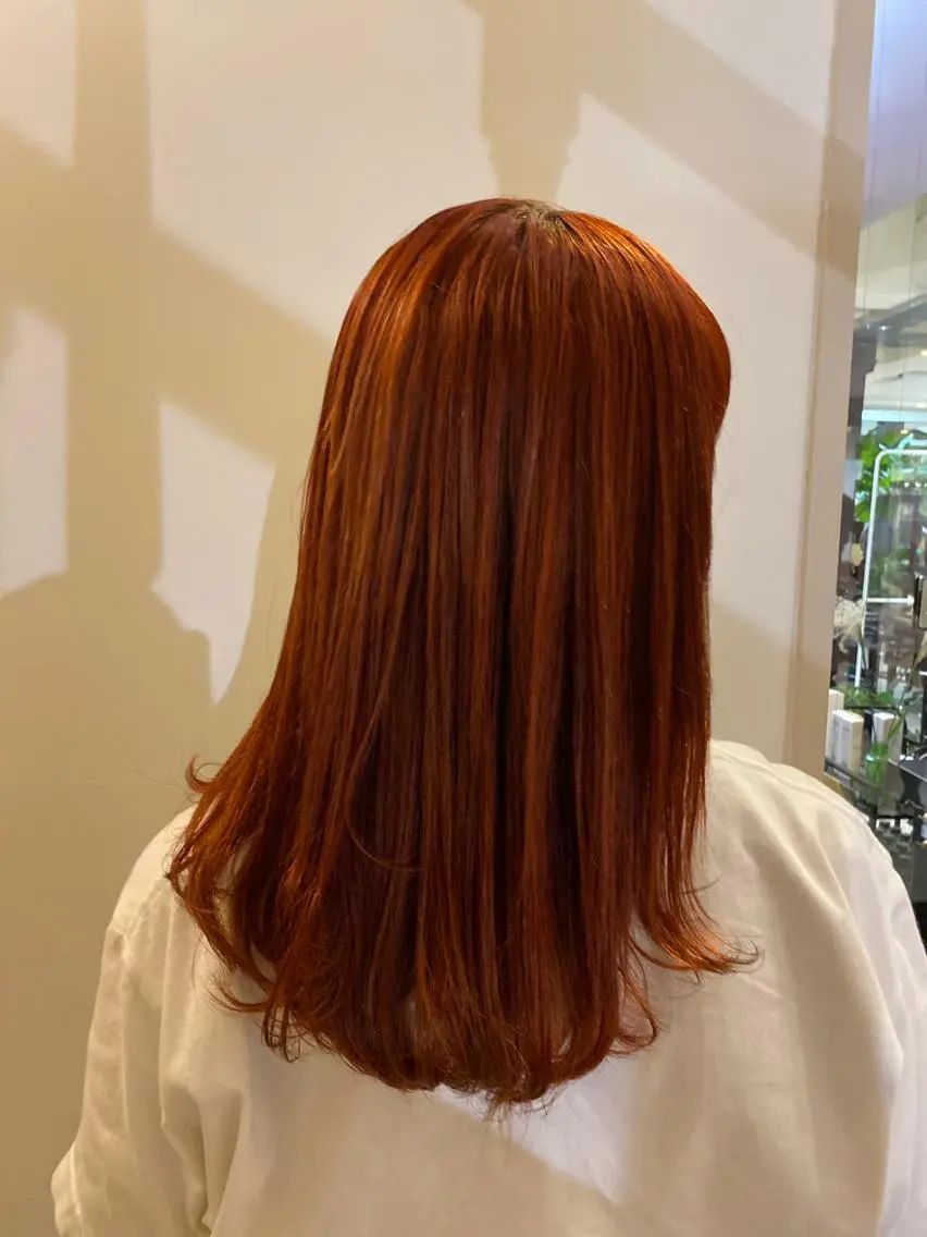 セミロング 🧡YUKA🧡 渋谷/プルエクステのヘアスタイル