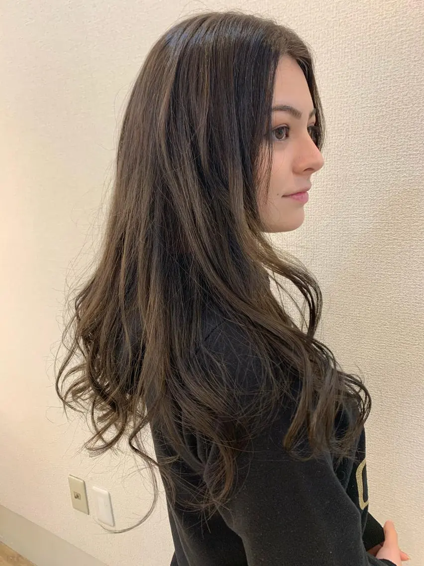 ロング カラー お得なクーポン掲載▼ 🌷三國祐美🌷のヘアスタイル
