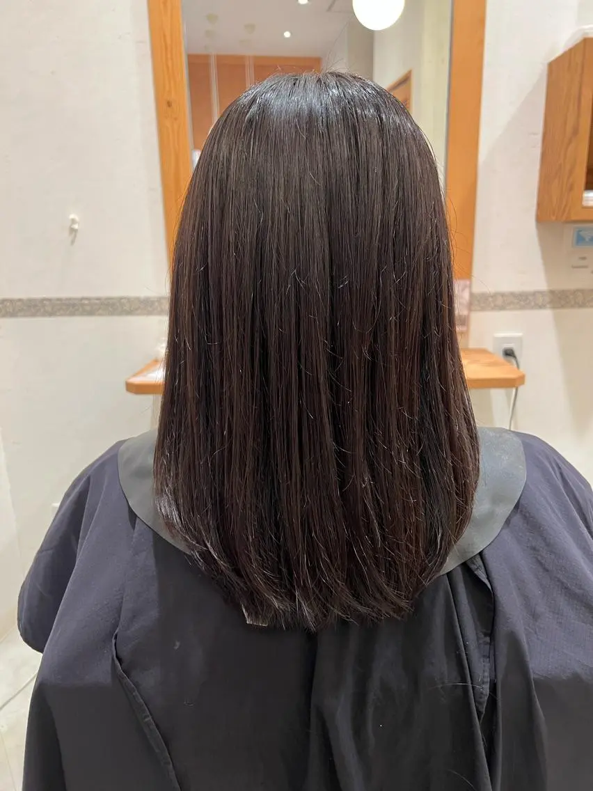 ミディアム カット トリートメント TELA HAIR 幕張本郷店 千尋のヘアスタイル