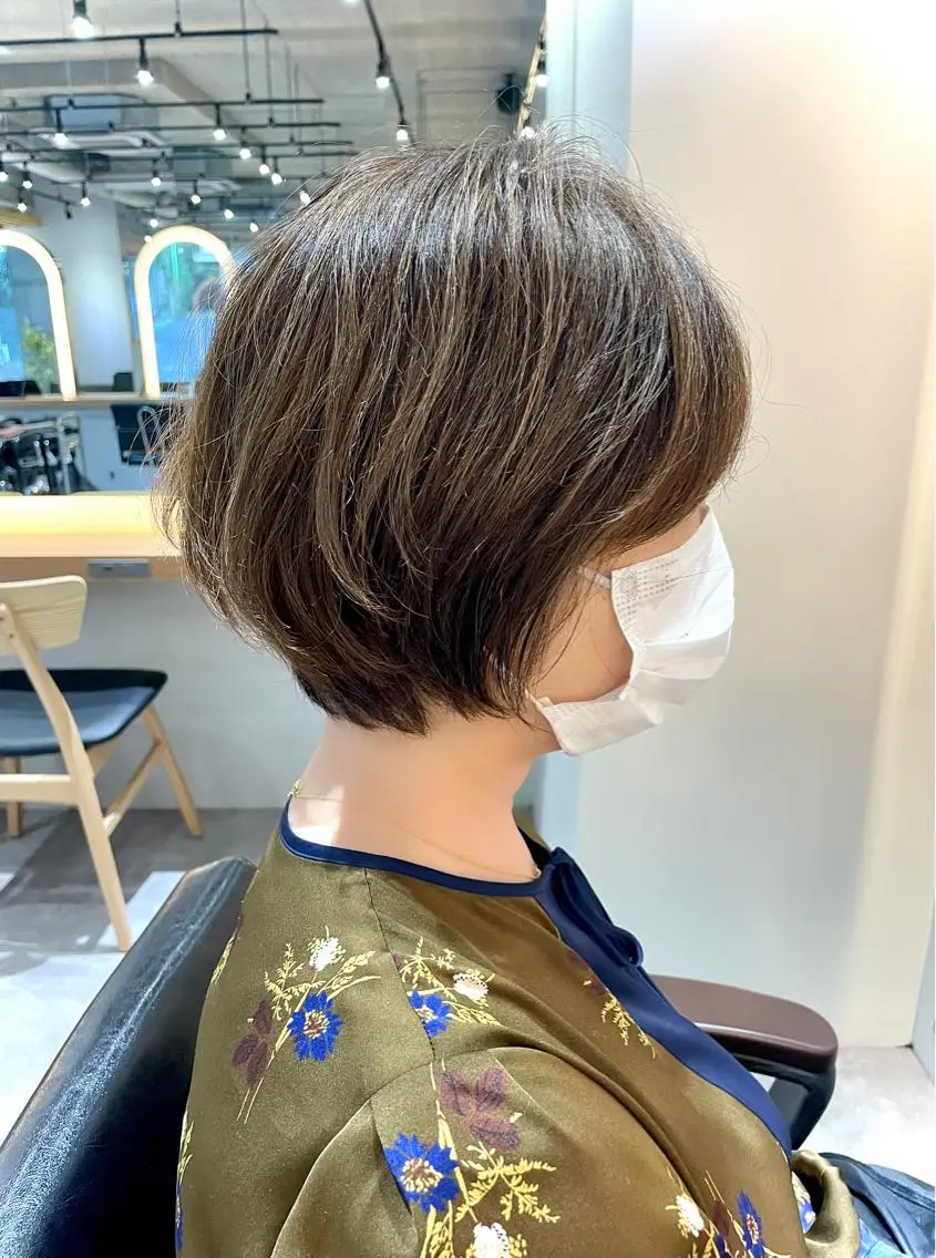 ショート ショートヘア 北條 優輝のヘアスタイル