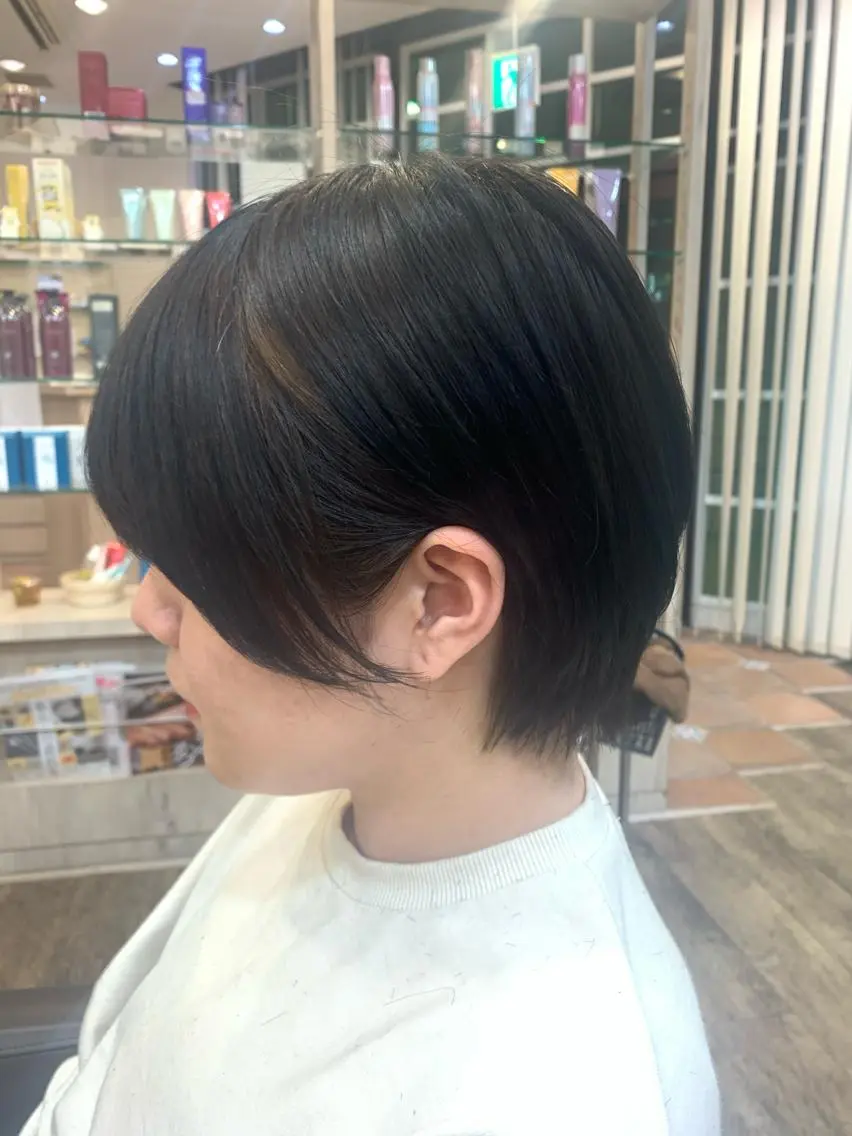 ショート ショートヘア 長野 歌穂のヘアスタイル