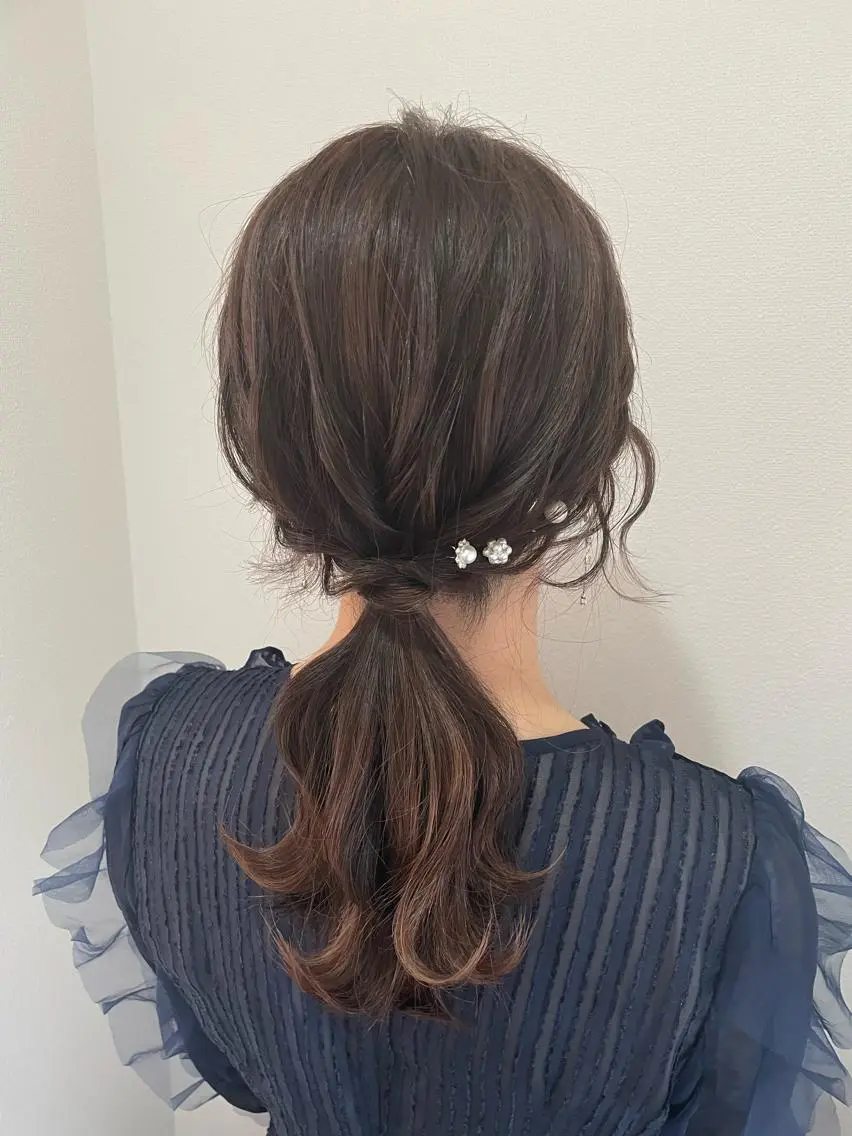 ヘアアレンジ デート 浴衣 参列・イベントヘア♡ ゆいなのヘアスタイル