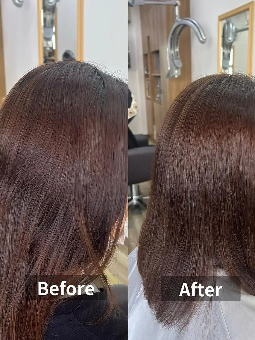 ロング repos 清須店 白髪染め髪質改善専門のヘアスタイル