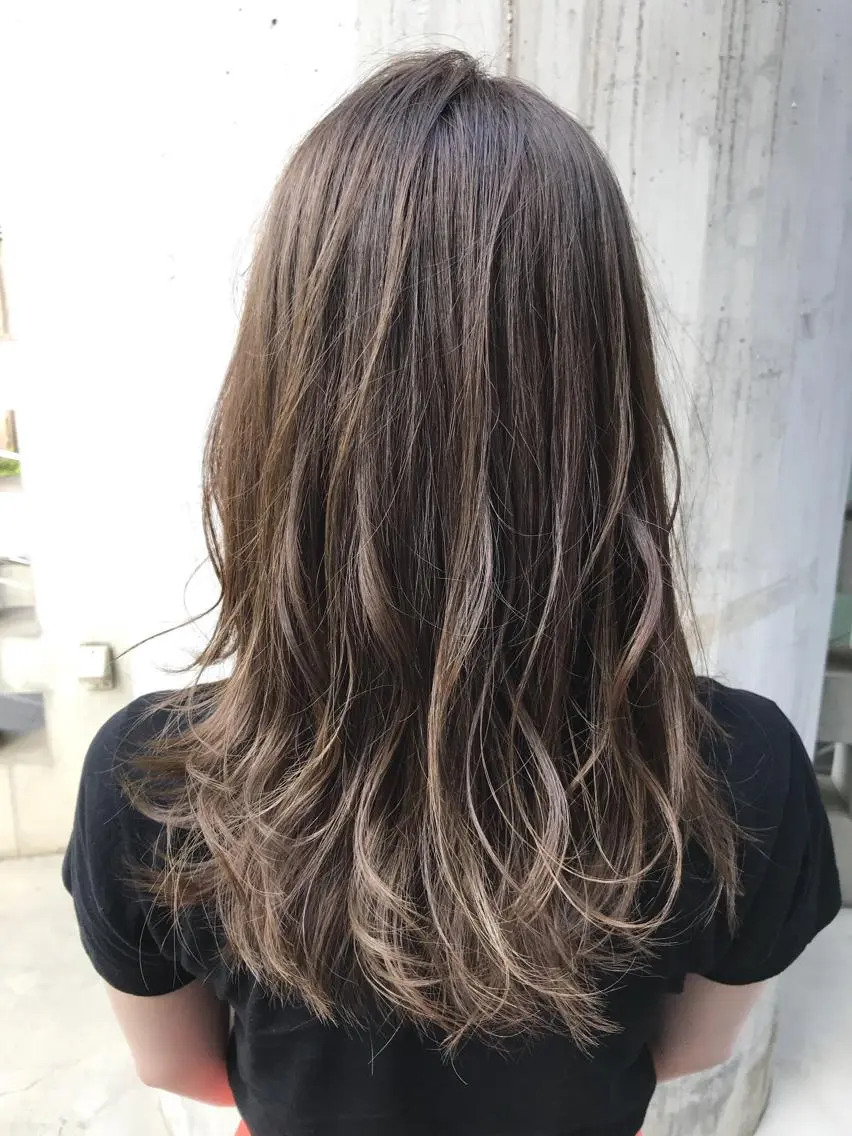 セミロング カラー 【店長】外国人風 メンズヘア尾上雄輝のヘアスタイル