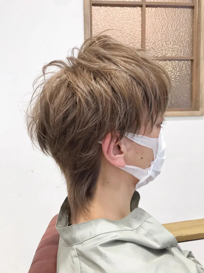 ショート カット 中野 克也のヘアスタイル