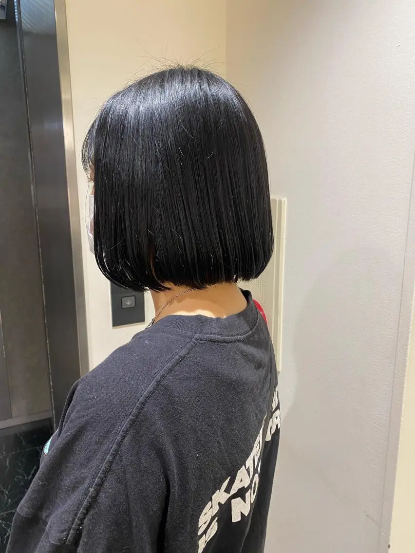 ショート カラー ヘアアレンジ ボブ /ニュアンス/ satomi🧸💖のヘアスタイル