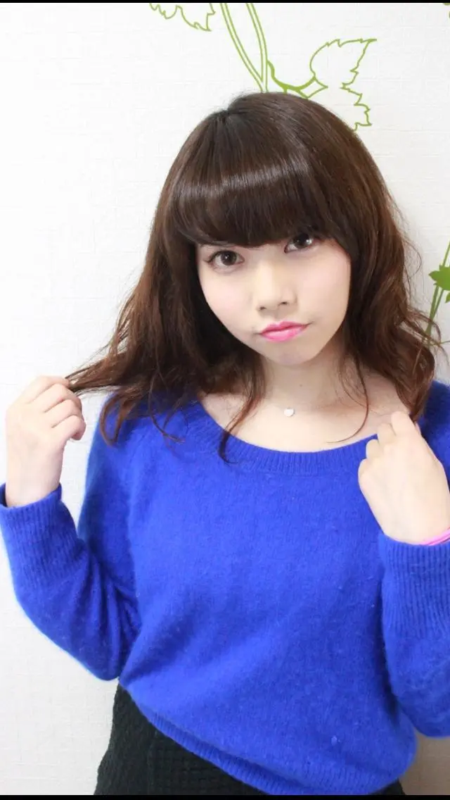 ミディアム 柴田 陽平のヘアスタイル