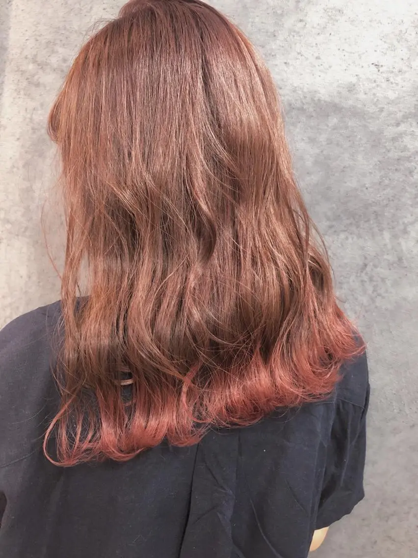 ロング カラー ヘアアレンジ メンズ キッズ ネイル マツエク・マツパ ヘアカラー トリートメント 透明感カラー🤎 ゆりのヘアスタイル