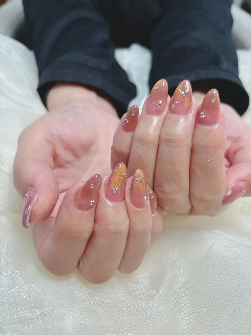 ネイル ネイルサロンブラン ゆず🍀のネイルデザイン