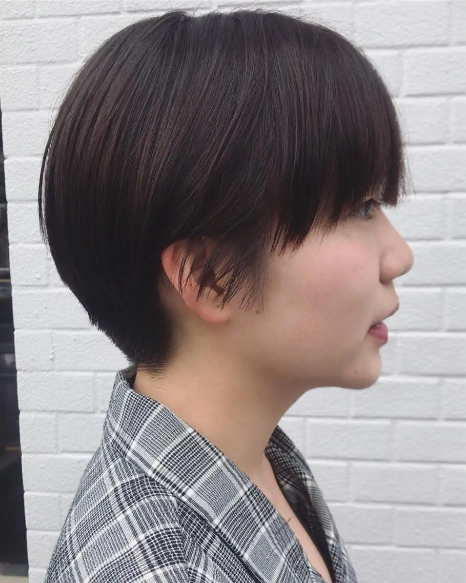 ショート 似合わせカット ショートヘア カット 岡崎 浩大のヘアスタイル