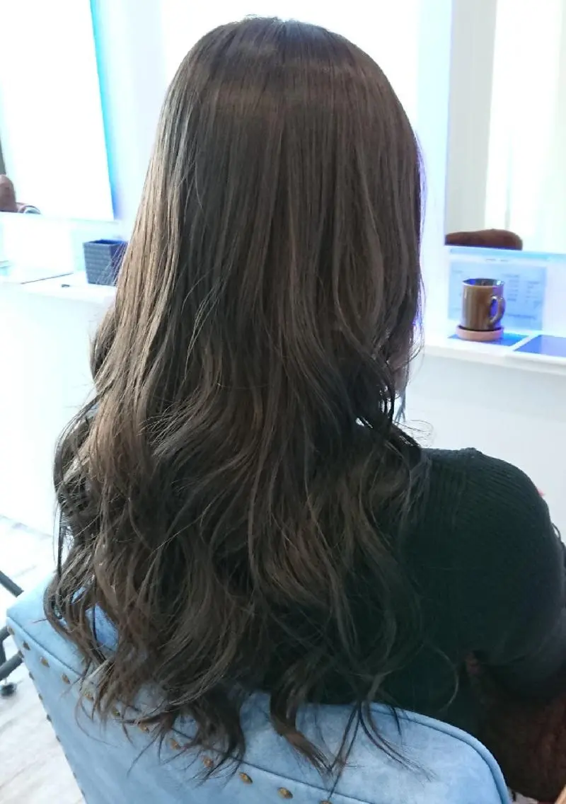 ロング カラー ヘアアレンジ 小林 伸行のヘアスタイル