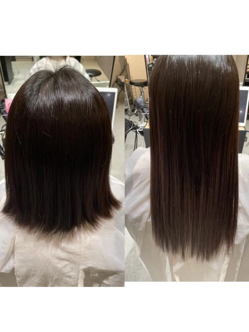 ミディアム カラー ヘアアレンジ 寺西 恵🪡🤍のヘアスタイル