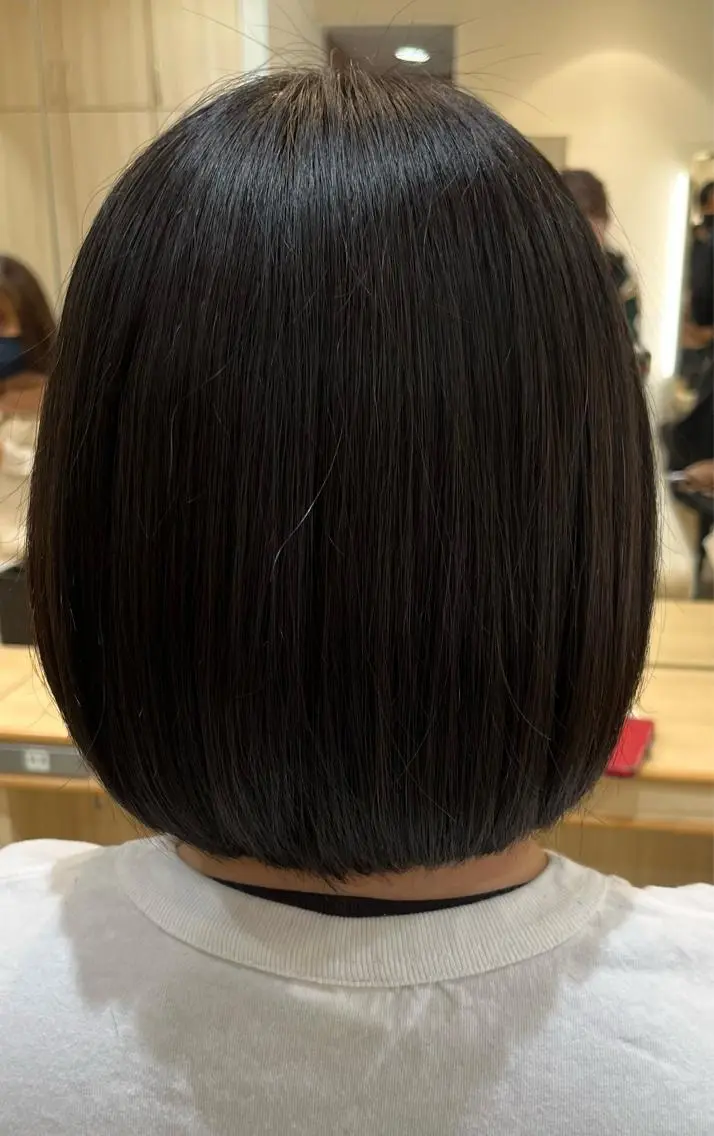 ショート 田中 瑞妃のヘアスタイル