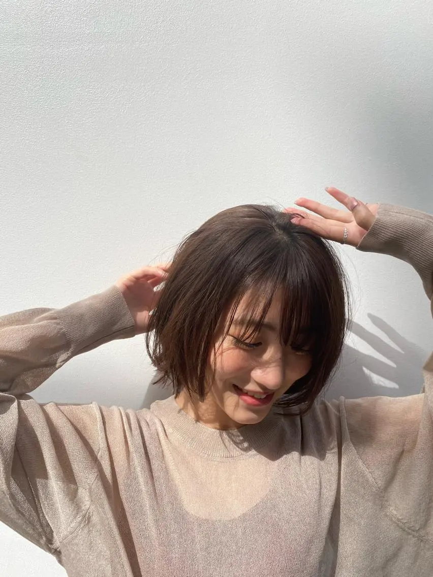 ショート 🍃透明感スタイル yu-ka🍃のヘアスタイル
