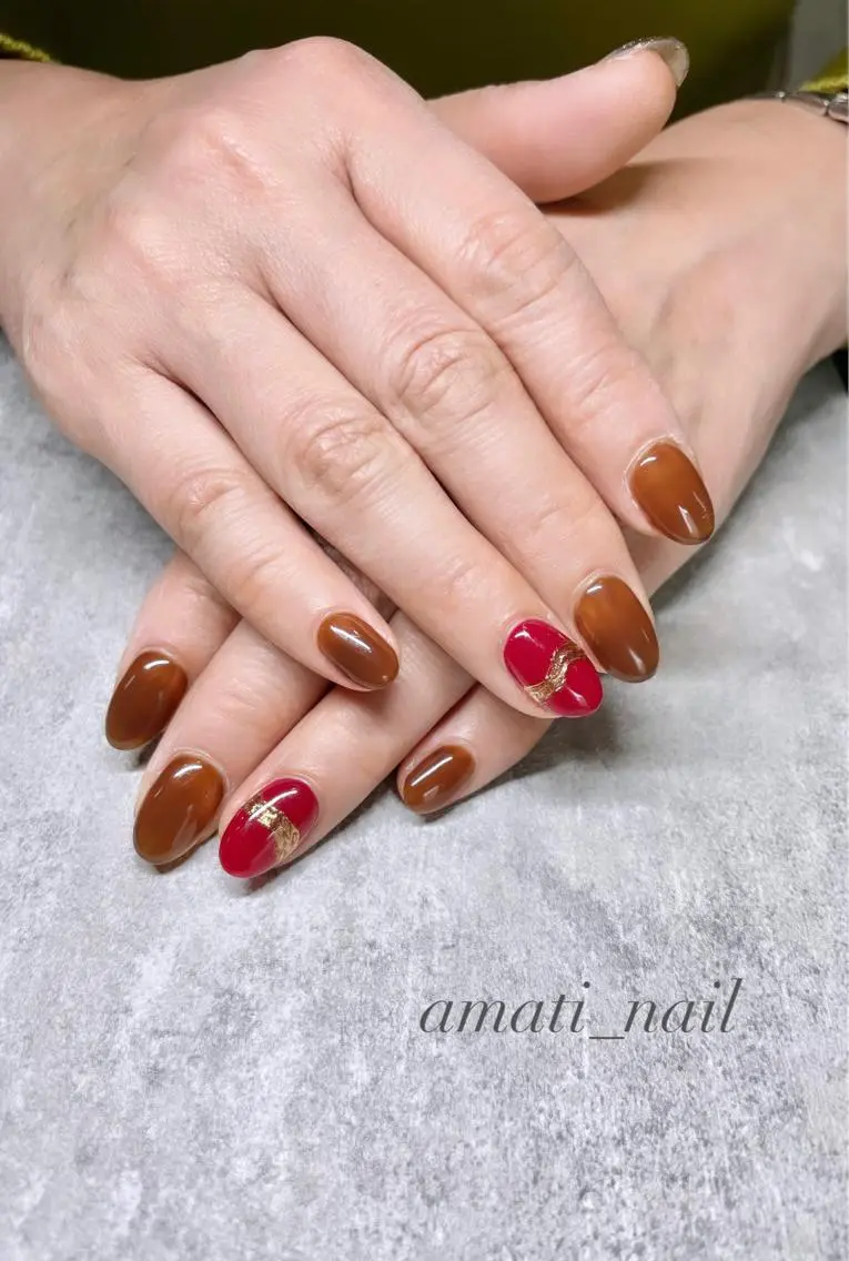 ネイル 入学式 フットネイル ジェルネイル グラデーション マグネットネイル ハンドネイル amati_nail TAKAKOのネイルデザイン