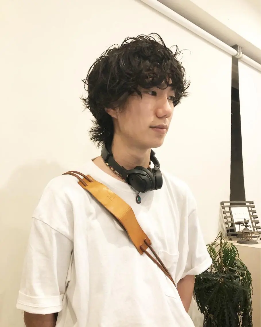 パーマ ヘアアレンジ カット パーマ トリートメント ヘアセット メンズ特化✂️栗原 侑也のヘアスタイル