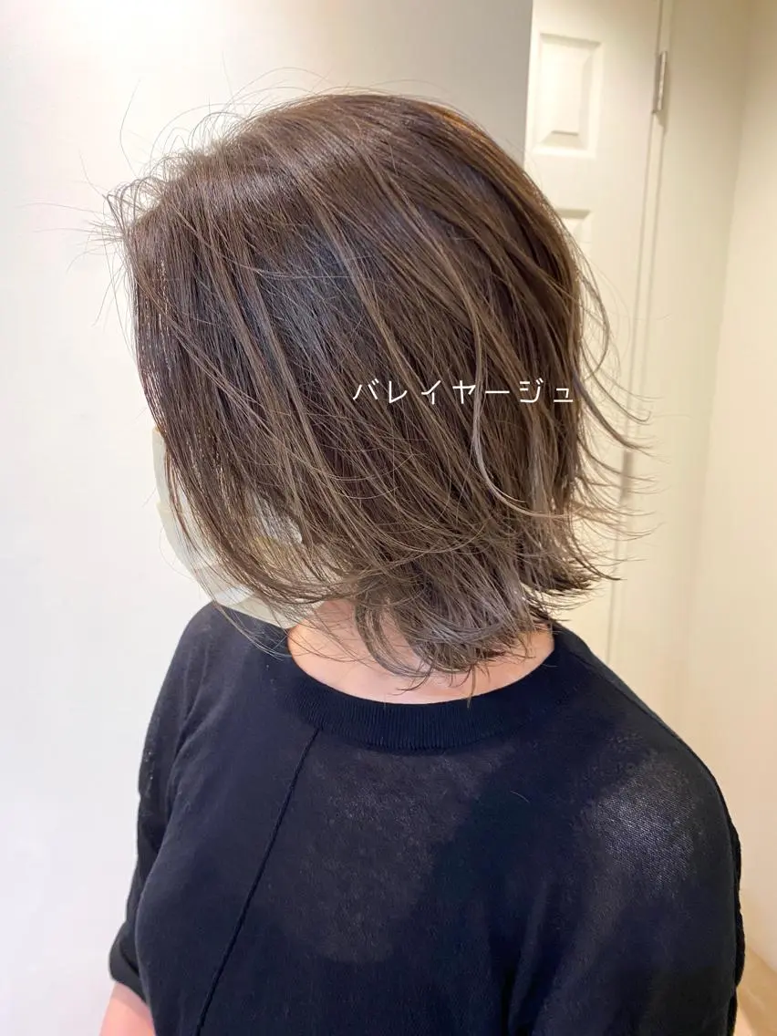 ミディアム ヘアカラー トリートメント CASANE 大橋康智のヘアスタイル