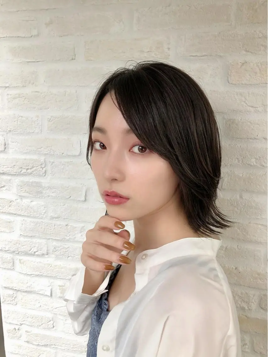 ミディアム ボブ レイヤー×髪質改善✨ 渋谷/佐藤侑哉のヘアスタイル