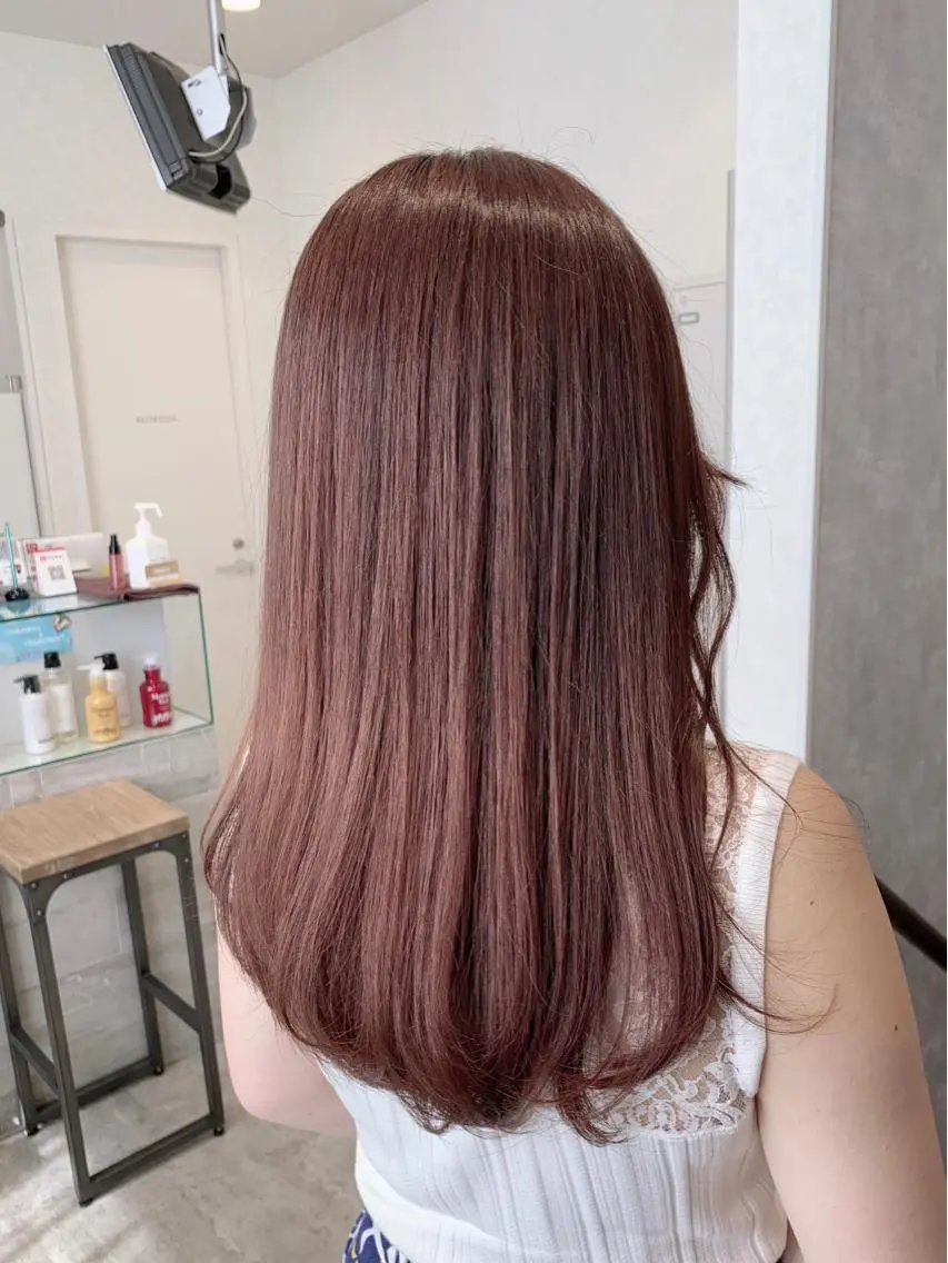 ロング カラー HAREru. モデル募集【戸塚】のヘアスタイル