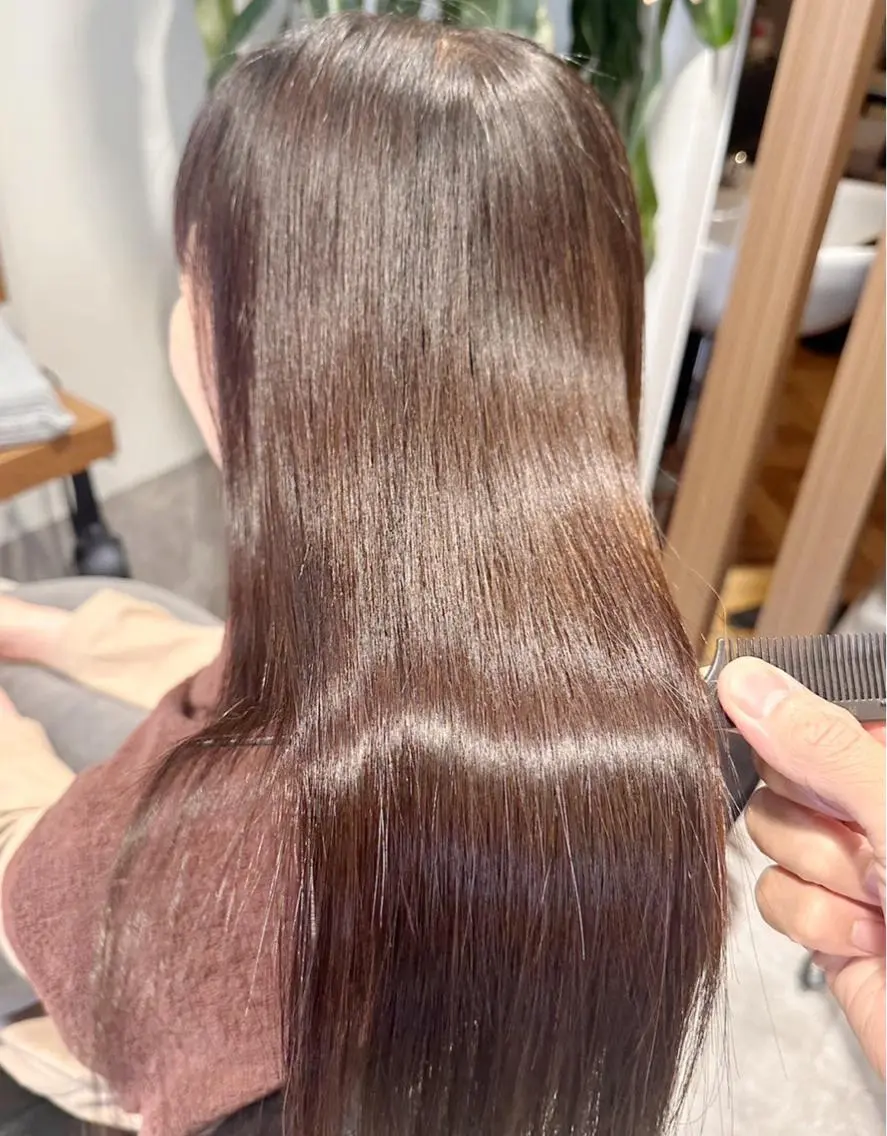 ロング ヘアカラー t_salon Ayakaのヘアスタイル