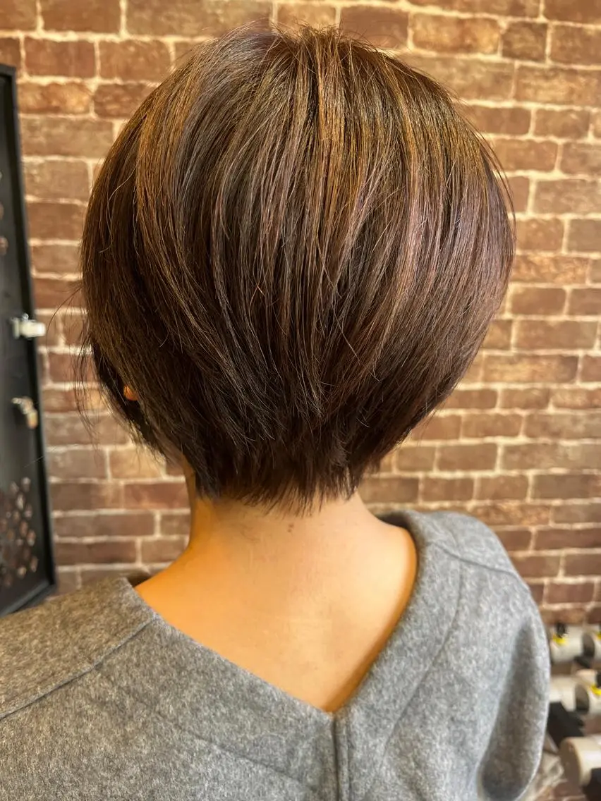 ショート カラー パーマ ヘアアレンジ メンズ キッズ ネイル マツエク・マツパ アイブロウ メンズブリーチ メンズハイライト メンズインナーカラー メンズ韓国風 ブリーチ 久木原 ゆりのヘアスタイル