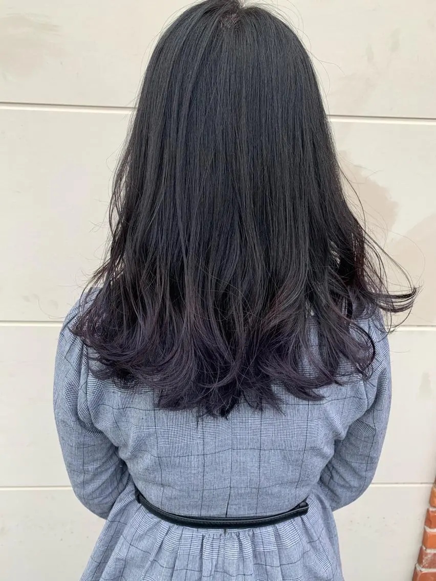 ロング カラー 齊藤 衣梨佳のヘアスタイル