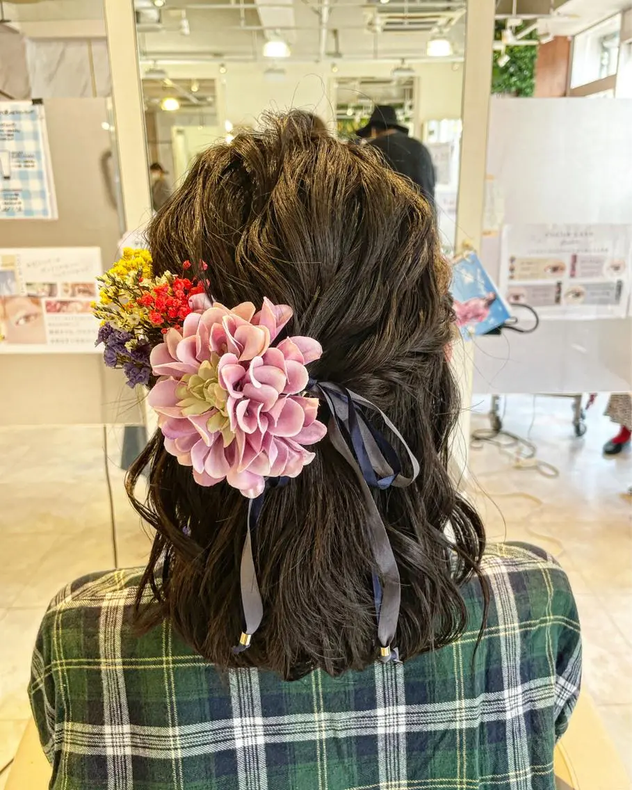 ヘアアレンジ ヘアセット 本田 卓也のヘアスタイル