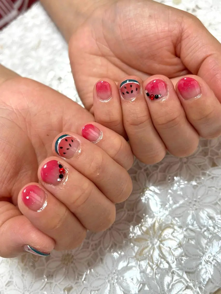ネイル ジェルネイル 韓国ネイル 持ち込み パラジェル nails' it...のネイルデザイン