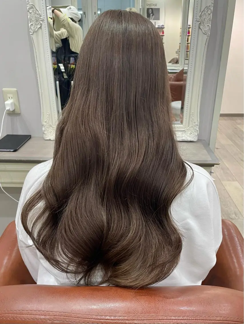 カラー 緑区/艶髪 🦋柿下のヘアスタイル