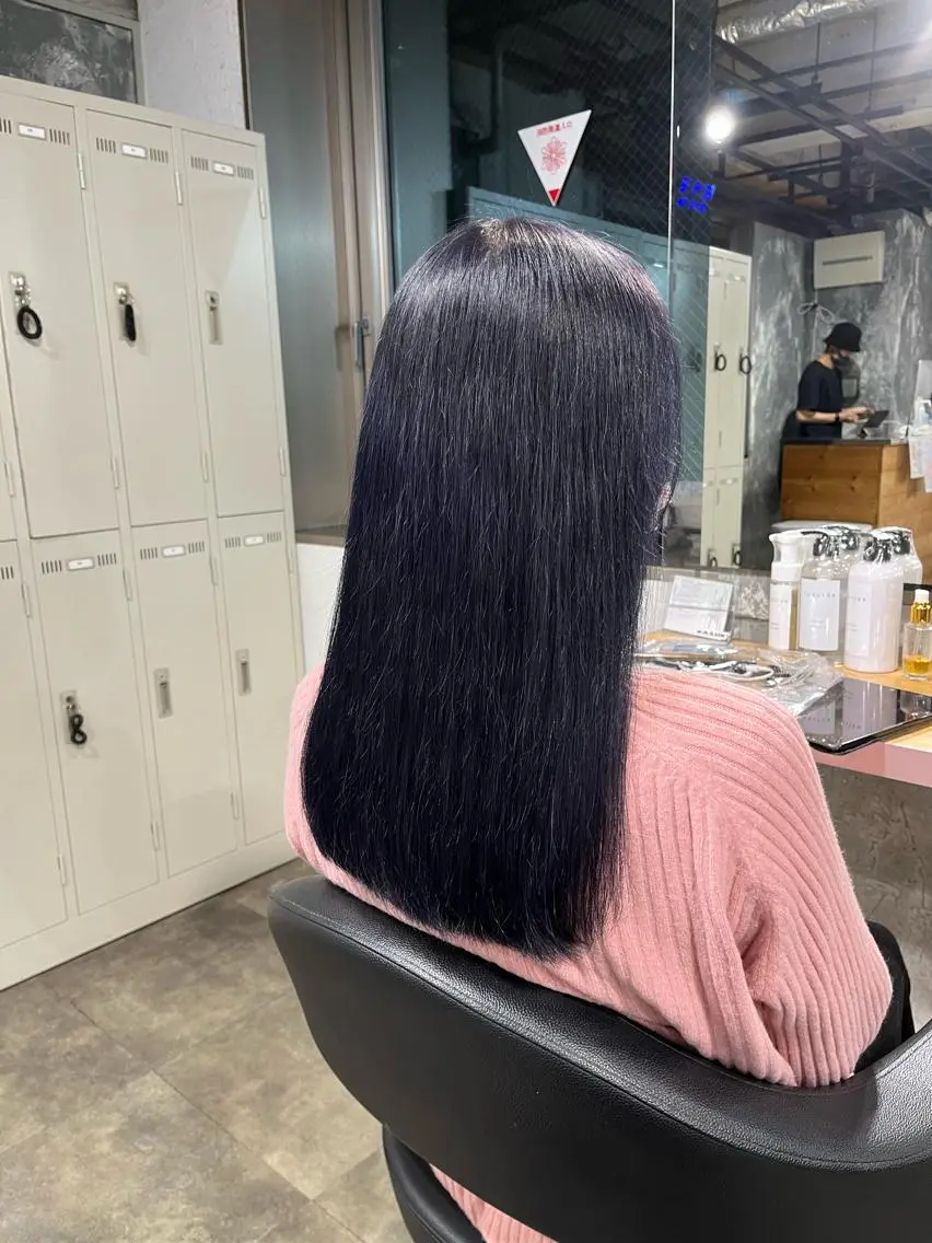 ロング 🪞透明感カラー🫧 縮毛矯正🥇かずきのヘアスタイル