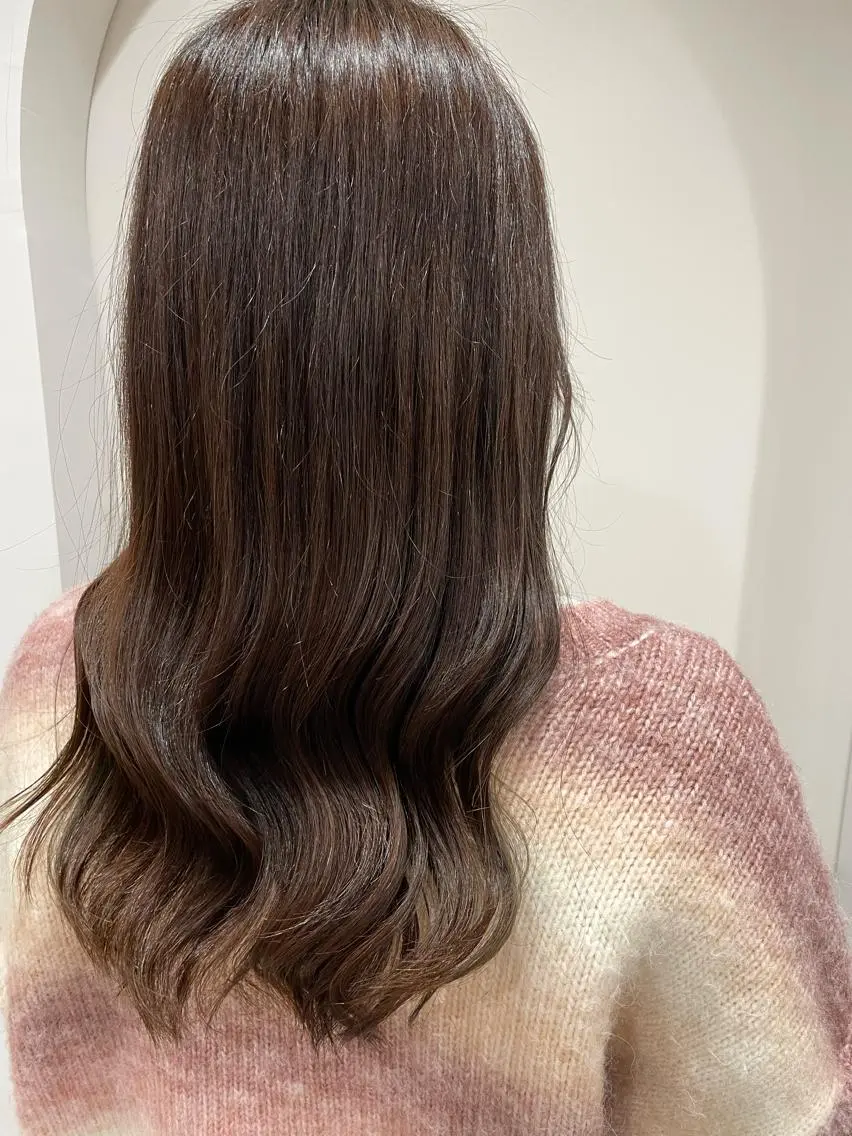 ロング カラー カット ヘアカラー 山本 尚輝のヘアスタイル