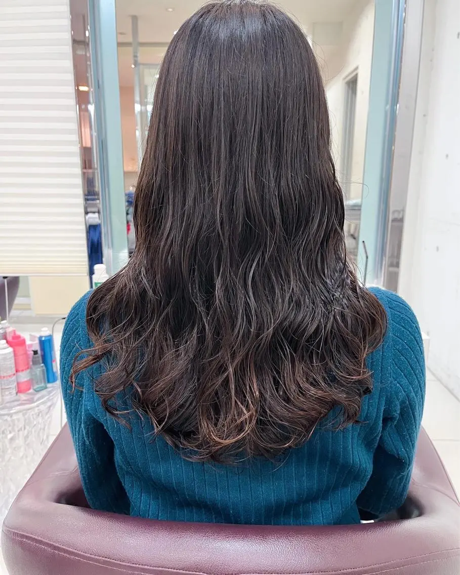 セミロング パーマ セミロングパーマ デジタルパーマ 似合わせパーマ/ kazuのヘアスタイル