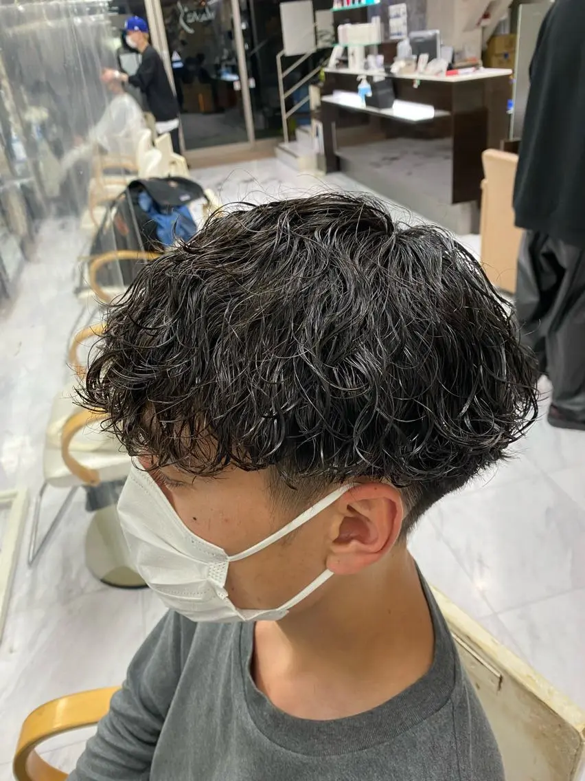 パーマ メンズ パーマ 🌴パーマオタク🌴 長谷川 諒佑🌈のヘアスタイル