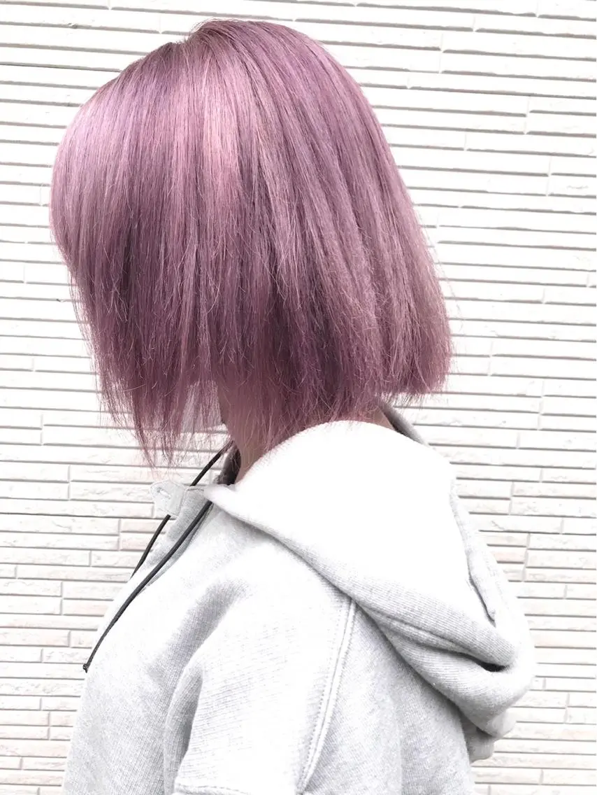 ショート カラー ハイトーン×レイヤー /遠藤将太のヘアスタイル
