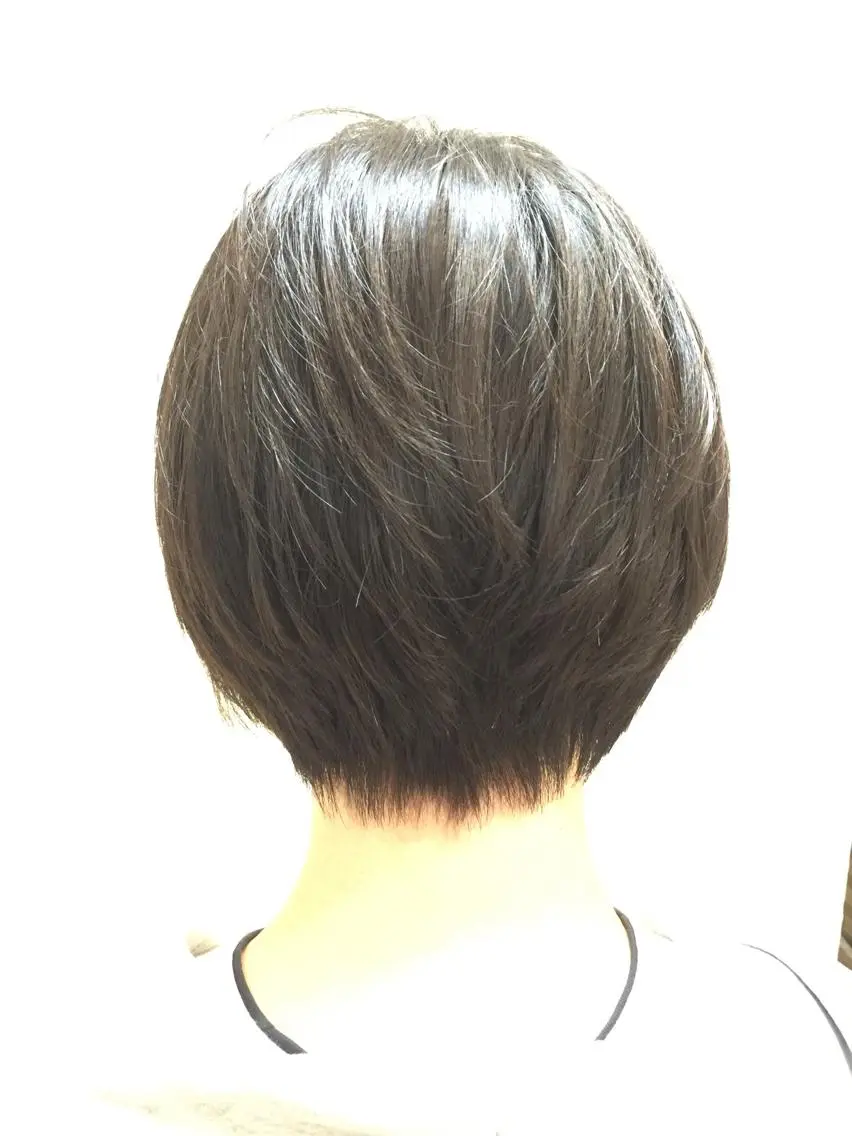ショート ショートヘア カット パーマスタジオ グレイス はやとのヘアスタイル
