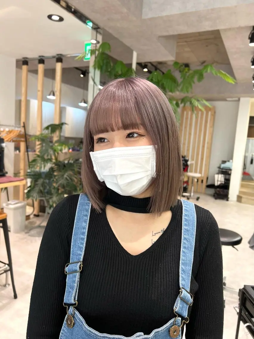 ショート カラー カット ヘアカラー トリートメント 🍀お悩み改善憧れの 美髪 小林風雅のヘアスタイル