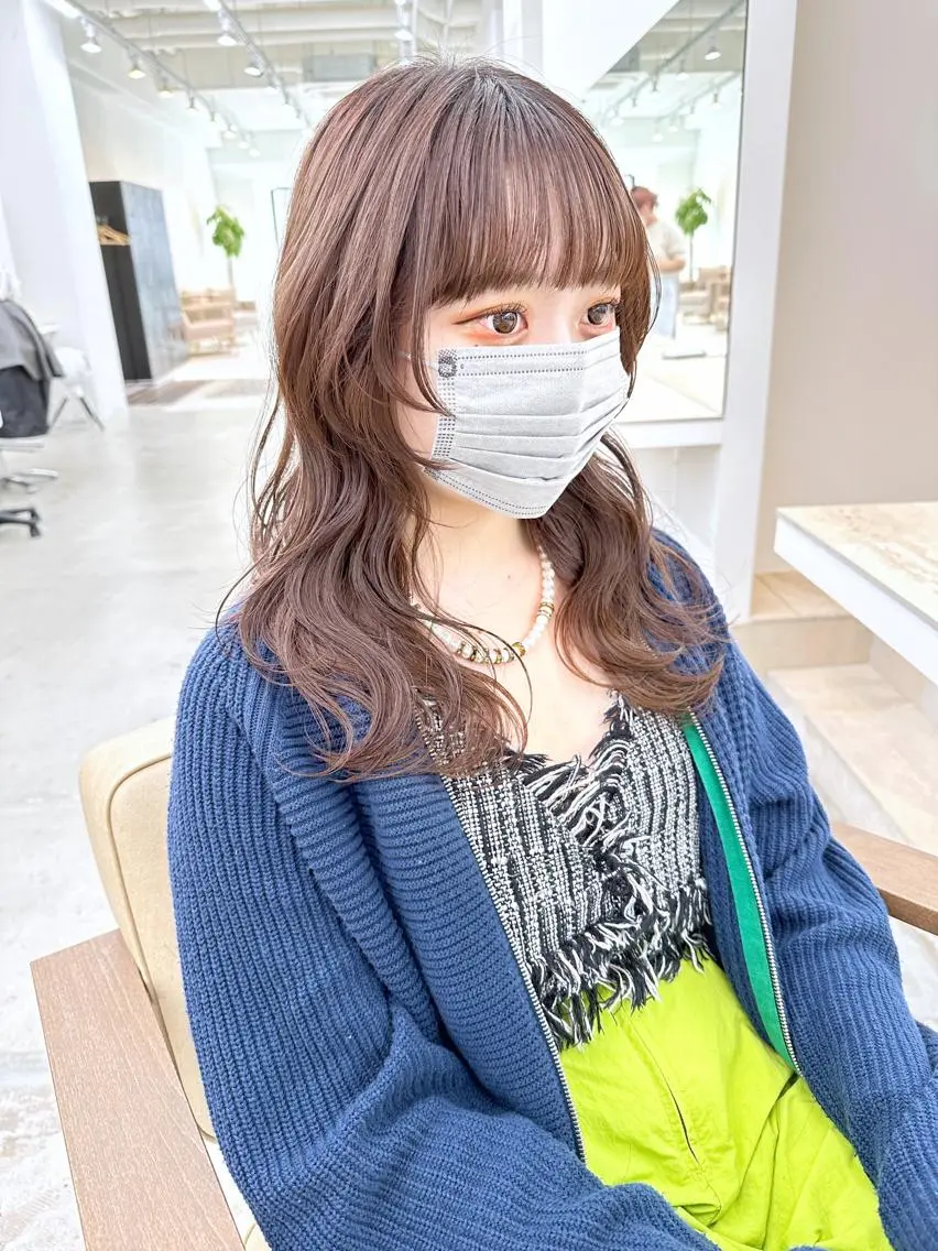 セミロング マンツーマン施術🦋 ayajuのヘアスタイル