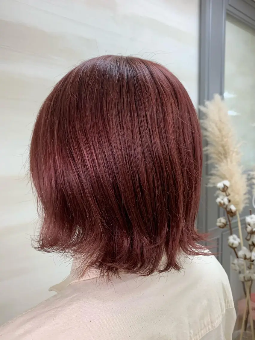 ショート カラー 遊佐 瑞紀のヘアスタイル