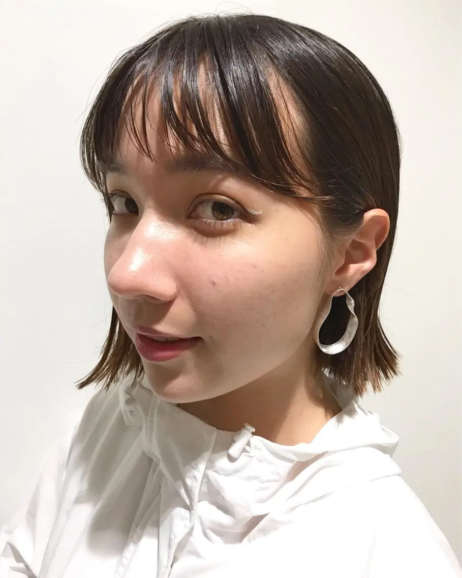 ショート カラー fuchigami suzunoのヘアスタイル
