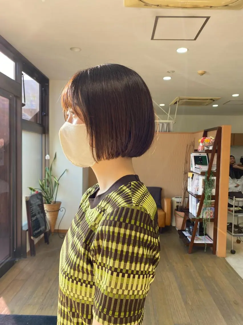 ショート カット ブリーチカラー🫧 森　凪沙のヘアスタイル