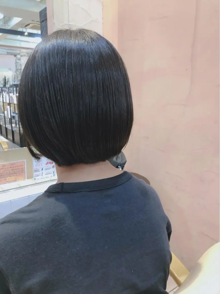 ショート ボブ 髪質改善ストレート ⚡️下ノ村柊斗⚡️のヘアスタイル