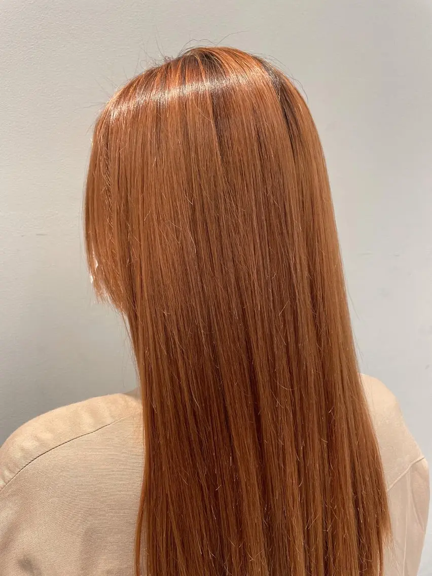 ロング カラー ハイライトカラー ハイライト カット ヘアカラー トリートメント 🦖鶴岡 香純🦖のヘアスタイル