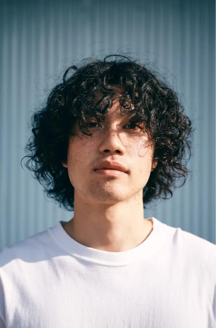 パーマ カット パーマ 栗栖 颯のヘアスタイル
