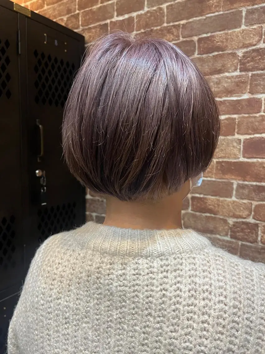 ショート カラー パーマ ヘアアレンジ メンズ キッズ ネイル マツエク・マツパ アイブロウ メンズブリーチ メンズハイライト メンズインナーカラー メンズ韓国風 ブリーチ 久木原 ゆりのヘアスタイル