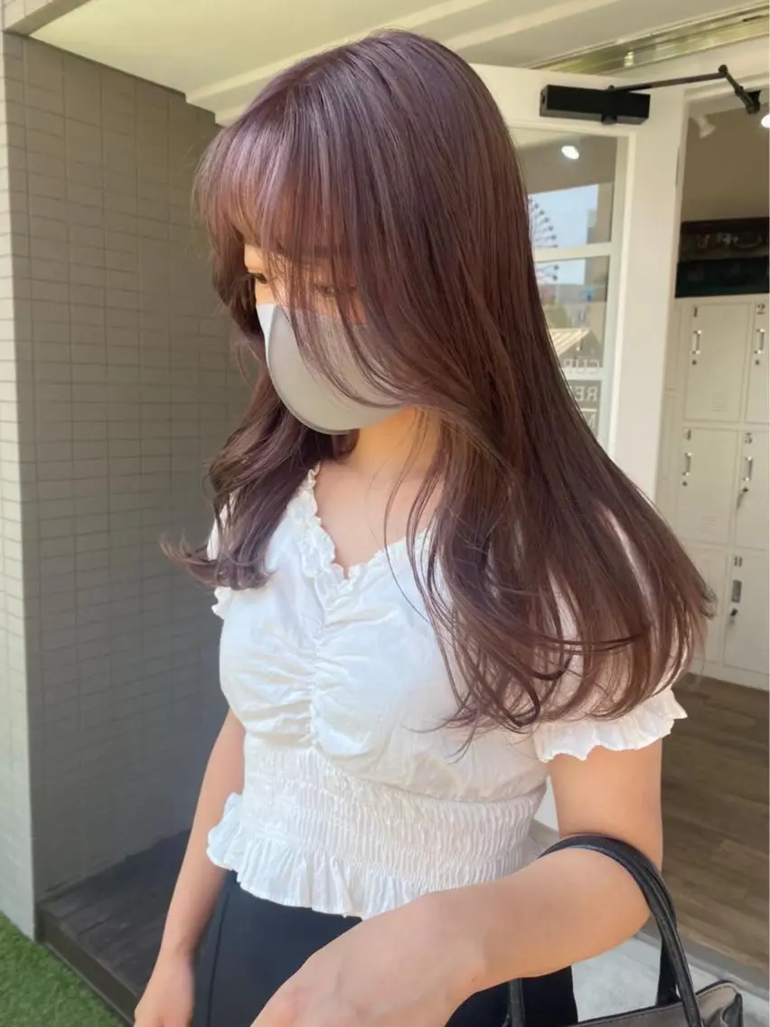 ロング カラー i muのヘアスタイル