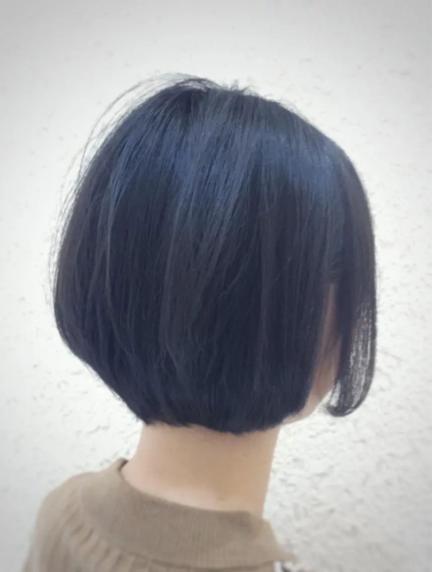 ショート 前下がりボブ ボブ カット トリートメント ビビデ枚方店 店長 濵添 健太郎のヘアスタイル